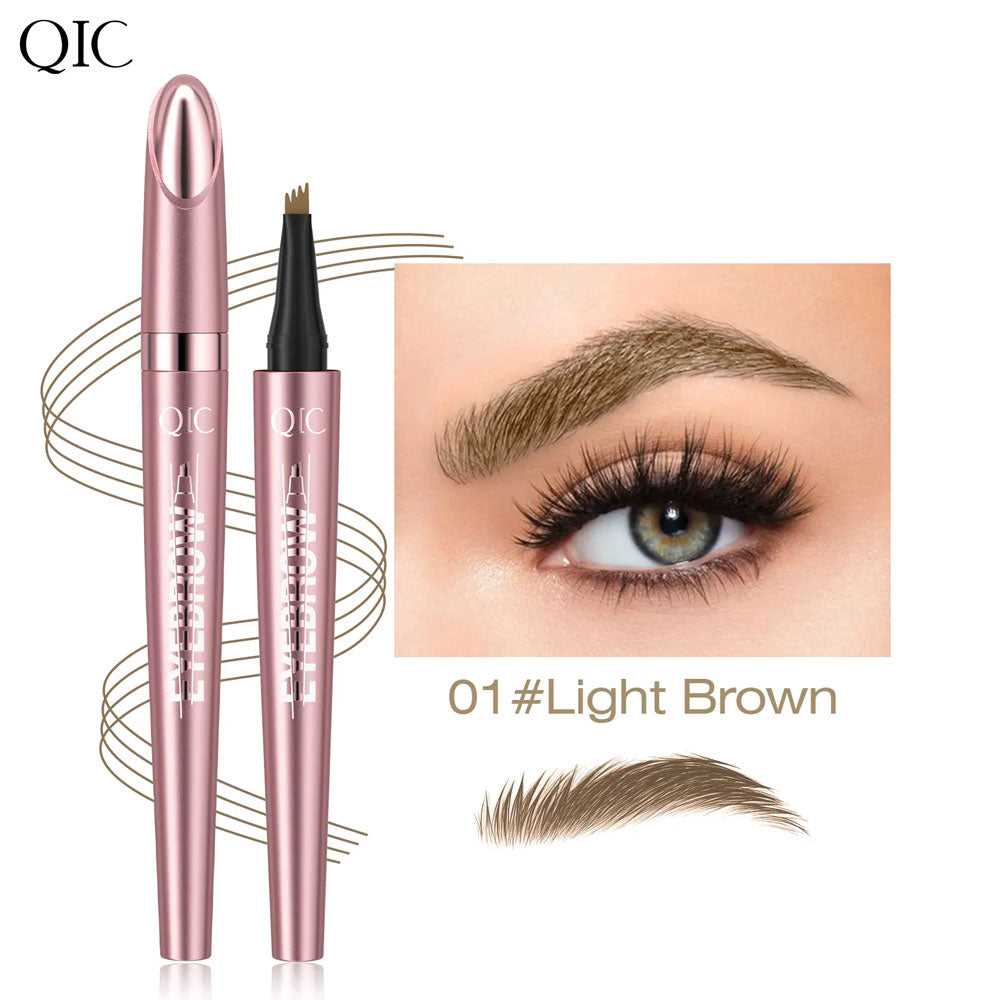 ⚡️First 100:2nd Item 60%Off🔥Waterproof Micro-Fork Eyebrow Pencil, Long-Lasting Brow Pen for Natural Hair-Like Strokes, Smudge-Proof Makeup Tool for Daily Use & Soft Glam-TJY