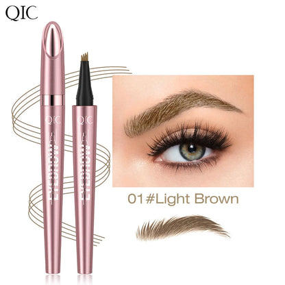 ⚡️First 100:2nd Item 60%Off🔥Waterproof Micro-Fork Eyebrow Pencil, Long-Lasting Brow Pen for Natural Hair-Like Strokes, Smudge-Proof Makeup Tool for Daily Use & Soft Glam-TJY