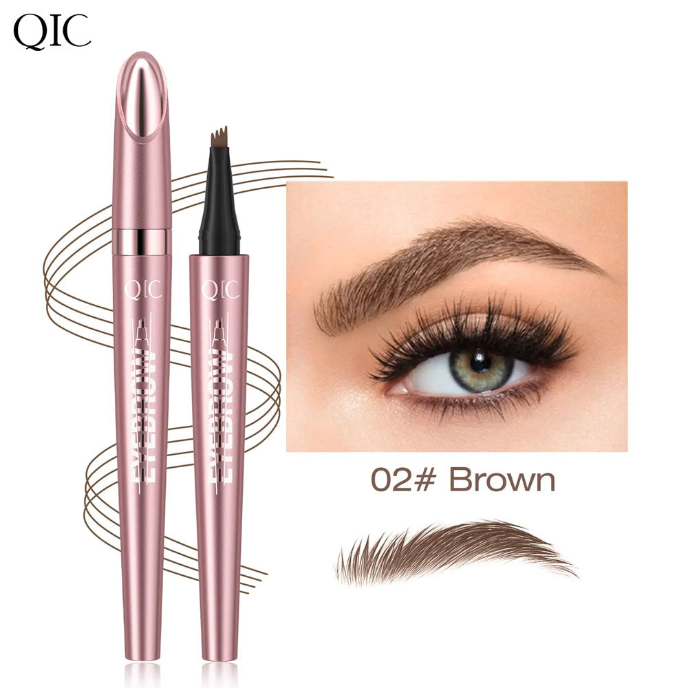 ⚡️First 100:2nd Item 60%Off🔥Waterproof Micro-Fork Eyebrow Pencil, Long-Lasting Brow Pen for Natural Hair-Like Strokes, Smudge-Proof Makeup Tool for Daily Use & Soft Glam-TJY