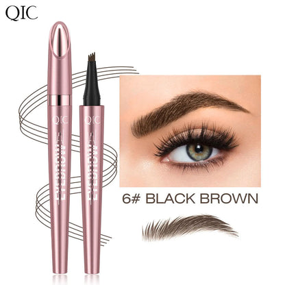 ⚡️First 100:2nd Item 60%Off🔥Waterproof Micro-Fork Eyebrow Pencil, Long-Lasting Brow Pen for Natural Hair-Like Strokes, Smudge-Proof Makeup Tool for Daily Use & Soft Glam-TJY