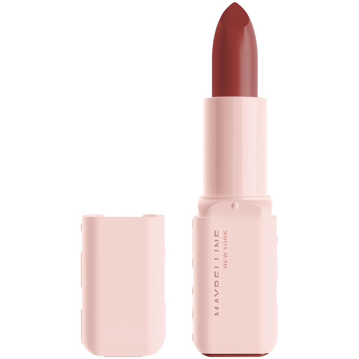 MAYBELLINE Serum Lipstick, Hydrating Lip Makeup with 8HRs of Lip Plumping Moisture with Hyaluronic Acid + Oil Blend, Upstate (Light Cool Brown Satin)