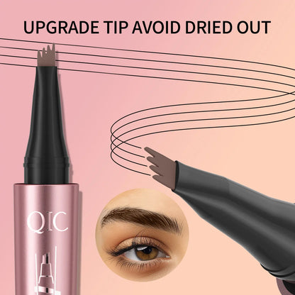 ⚡️First 100:2nd Item 60%Off🔥Waterproof Micro-Fork Eyebrow Pencil, Long-Lasting Brow Pen for Natural Hair-Like Strokes, Smudge-Proof Makeup Tool for Daily Use & Soft Glam-TJY