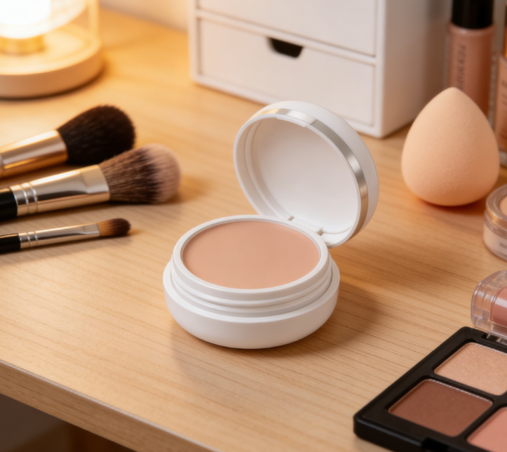 Cream Concealer Balm, Full Coverage Color Correcting Balm