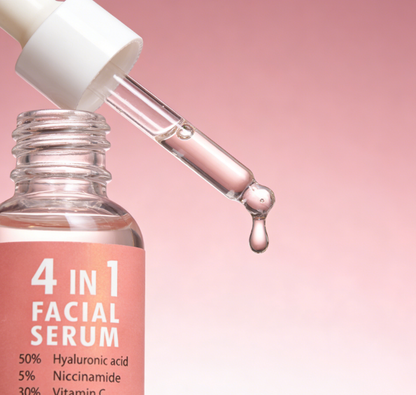 4-in-1 Facial Serum with 50% Hyaluronic Acid